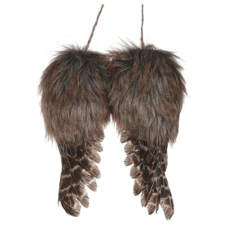 Feather & Fur Hanging Wings