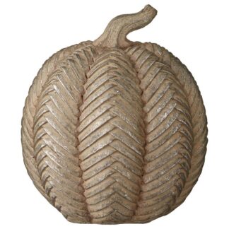 Decorative Patterned Golden Pumpkin