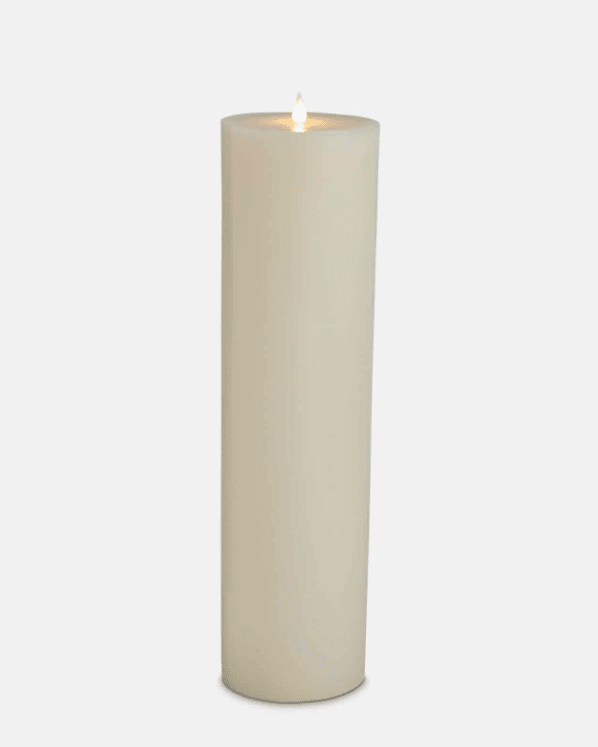 Ivory Wax LED Candle