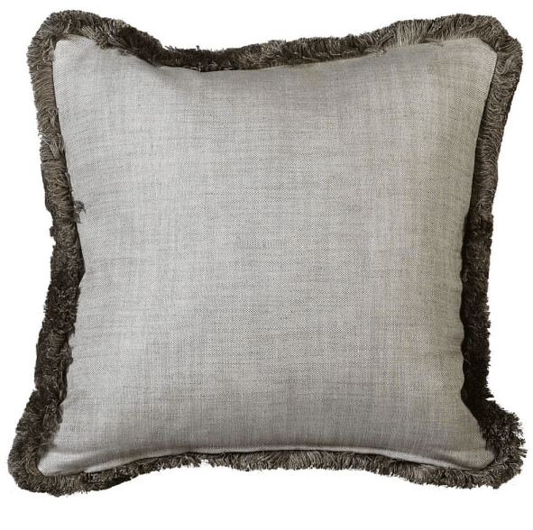 large grey cushion