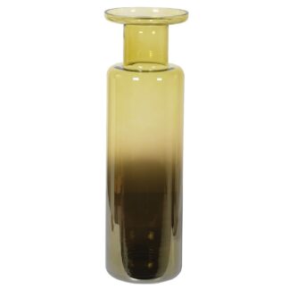 decorative olive bottle vase tall