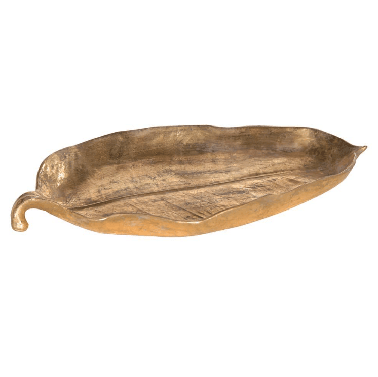 gold leaf dish