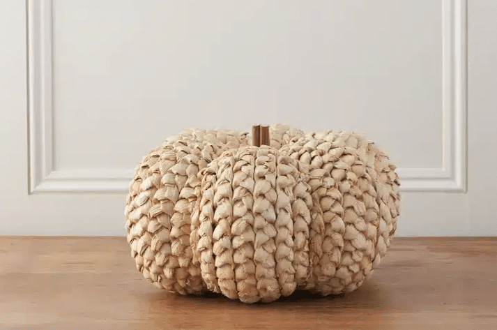Ivory Round Pumpkin