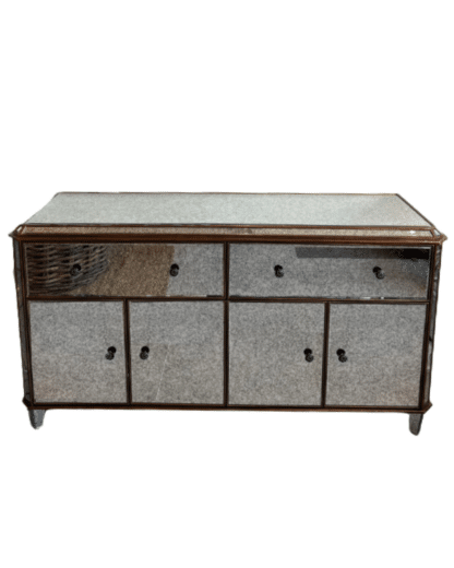antique mirrored sideboard