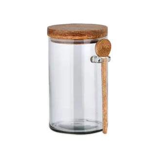 glass storage jar