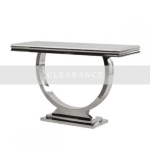 Stilo Chrome Console Table