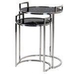 Alexi Marble Side Tables - Set of Two