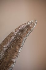 Decorative Feather Sculpture on Stand - Image 5