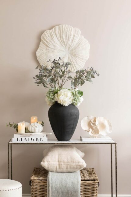 large white resin coral sculpture