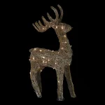 Pixie Rattan Lit Deer - Large - Image 2