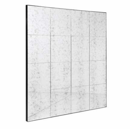 Luxury Wall Mirror UK – Antiqued Panel Squares Mirror