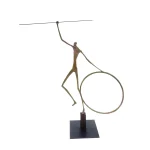 Hoop Bronze Sculpture - Image 6