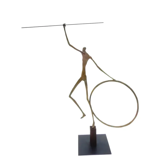 bronze-figure-hoop-sculpture.webp Hoop Bronze Sculpture - Image 6