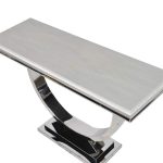 Stilo Chrome Console Table - Image 2