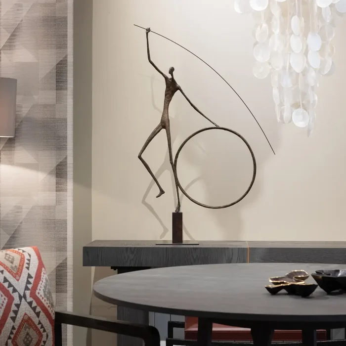 original-bronze-sculpture.webp Hoop Bronze Sculpture - Image 3