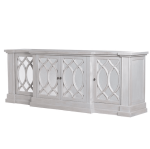 Grey Washed Sideboard With Antique Mirror