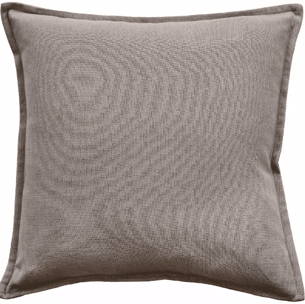 taupe square 50 x 50cm cushion