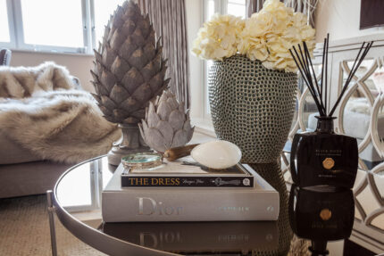 Decorative Khaki Jar