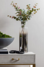 aluminium black chain link ornament
