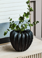Fabia Vase - Black - Image 2