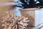 faux coral ornament details