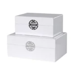 Decorative White Box Set
