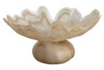 Galene-Fluted-Natural-Glass-Pedestal-Bowl
