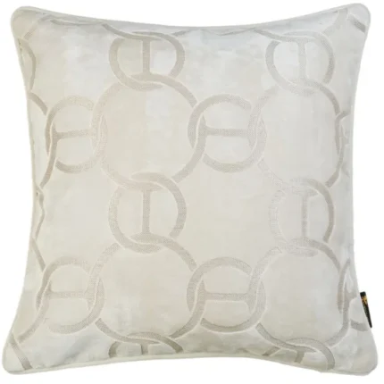 Large Square Ivory Cushion 56cm