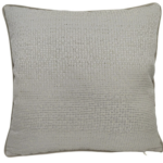 Large Square Melissi Cushion - natural/taupe 56x56 cm