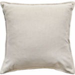 Tia Ivy Cream Linen Cushion