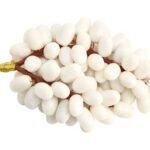 kara white marble grapes - Large